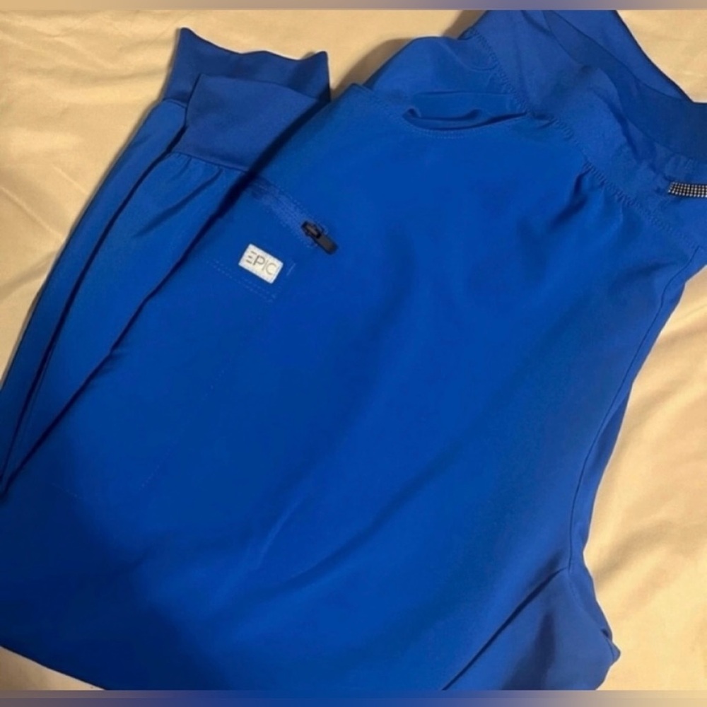 Royal Blue Scrub Pants